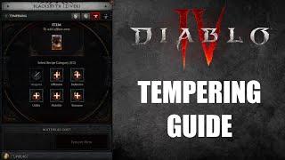 Diablo 4 Tempering Guide!