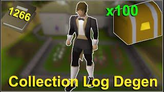 The Rarest Set from Elite Clue Scrolls ~ Ironman Collection Log Degen E76