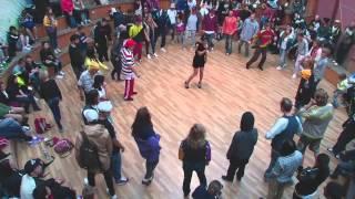 V1 Battle 2014. Charleston Workshop (Мастер-класс по Чарльстону). Ксения Пархатская