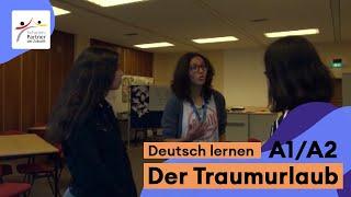 Deutsch lernen mit PASCH-net (A1/A2): Wie sagt man …? Der Traumurlaub