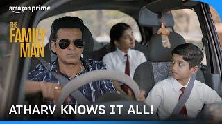 Atharv Knows Srikant's Secret  | The Family Man | Manoj Bajpayee | Prime Video India