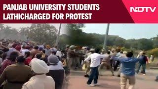 Panjab University | Panjab University Students Lathicharged For Protest Over Senate Election Demand