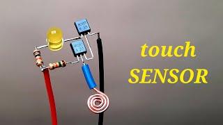 How to Make Touch Sensor With BC547 Transistor