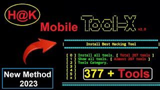Tool X in Termux - Installation of Tool X In Termux | Ethical Hacking Tutorials