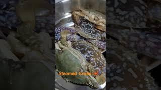 Steamed Crabs #shortvideo #crabs #asmr#crablover 