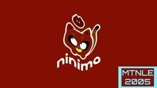 Ninimo logo effects (Sponsored by Klasky Csupo 2001) in green lowers