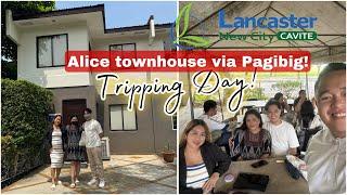 TRIPPING DAY VLOG! ALICE TOWNHOUSE ₱13K VIA PAGIBIG! LANCASTER NEW CITY CAVITE #agentselah