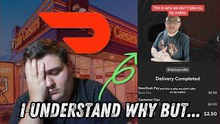 Doordash Driver EXPOSED The Dark Truth about No-Tip Customers! #NoTipNoTrip UberEats Grubhub