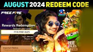 പുതിയ Redeem Code വന്നു ഗയ്സ്  Free Fire Independence Day Redeem Code #rubypengaming