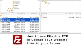 How to Use Filezilla FTP Client to Upload Your Website Files
