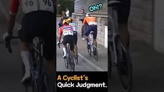 The Insane Decision-Making of a Cyclist  Mathieu van der Poel ‍️