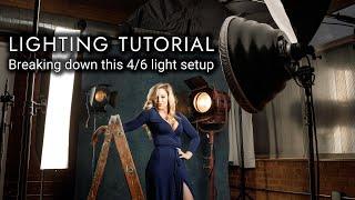 Lighting Tutorial: Mastering a 4-Light Setup for Full Body Portraits 