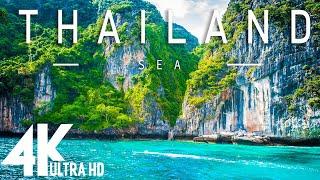 FLYING OVER THAILAND (4K UHD) - Relaxing Music Along With Beautiful Nature Videos(4K Video Ultra HD)