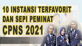 Instansi Terfavorit dan Sepi Peminat di CPNS 2021 (TERUPDATE)