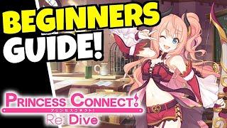 Princess Connect Re:Dive BEGINNER GUIDE!!!