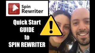 Spin Rewriter training | How to use Spin Rewriter 12