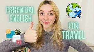 Essential English Phrases for Traveling | English Made Easy with Claire