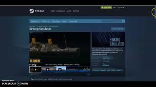 How to download sinking simulator (free and steam download) [No Longer Free]