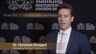 Interview with Fintama AG at Global Private Banking Innovation Awards 2024