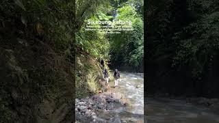 Suasana Tenang dan Nyaman Pemandian Sikabung Kabung - Kutalimbaru #shorts #asmrsounds #traveller