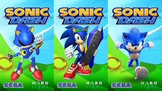 Sonic Dash - Movie Sonic vs Extreme Gear Sonic vs Metal Sonic vs All Bosses Zazz Eggman - Gameplay