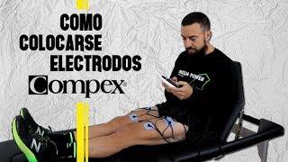 COMO PONERSE LOS ELECTRODOS DEL COMPEX .