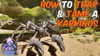 How To Tame a Karkinos in ARK Survival Ascended Aberration