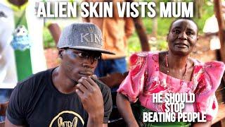 Alien skin Vists His Mom In Kiboga  (she told him, stop beating People)