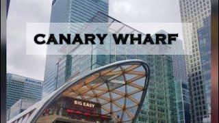 Canary Wharf London | Business District | Sunset Walk