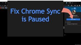How to fix Chrome Sync is Paused | Auto Log Out in Latest Version of Google Chrome