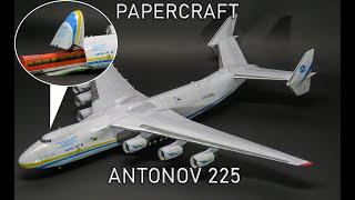 AMAZING ANTONOV 225  PAPER MODEL- PAPERCRAFT