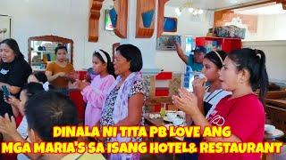 MARIA'S NG ABRA AT TITA PB LOVE NAGPUNTA NG HOTEL& RESTAURANT SA ABRA!!