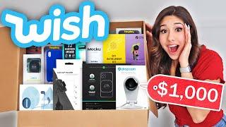 UNBOXING $1000 WISH MYSTERY BOX!!!