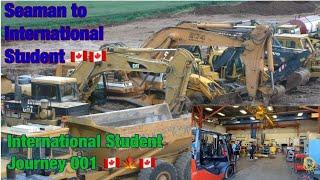 INTERNATIONAL STUDENT IN CANADA + PROGRAM (HEAVY EQUIPMENT MOTIVE POWER TECHNICIAN)