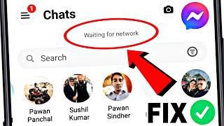 How To Fix Facebook Messenger Waiting For Network Problem | waiting for network messenger