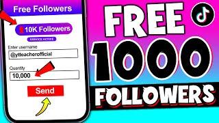 How to Get FREE TikTok Followers (+1000) Free Tik Tok Followers Guide 2024 iOS & Android