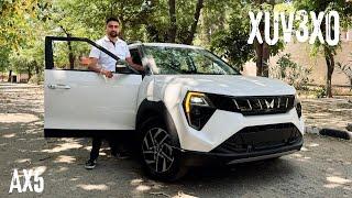 New Mahindra Xuv3XO AX5 Diesel MT @ 12.09L | White Colour - Most Value for money variant!