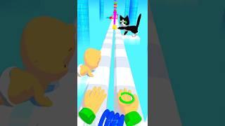 Baby Vs Black Cat Baby Spring Run 3D How Many Years Lv1  #youtubeshorts #games #shorts