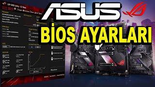 ASUS Anakart Bios Ayarları ve Yaşanan Sorunlar