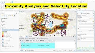 How to use Proximity Analysis tool and select by location