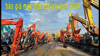 Báo giá máy múc khu vực miền nam tháng 1/2024  lh:0987579294