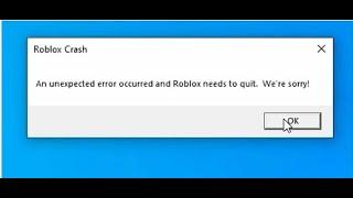 Fix ROBLOX KRNL an unexpected error has occurred please close the client