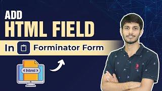 How To Add An HTML Field In Forminator Forms In WordPress | WordPress Tutorial
