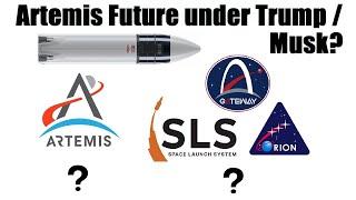 What changes could Musk and Trump have planned for Artemis (and SLS) in 2025?