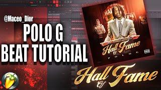 How To Make An Emotional Piano Melody For Polo G Hall Of Fame Album | Polo G FL Studio Tutorial