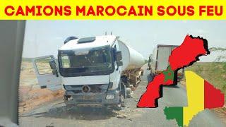 Attaque Choquante : 30 Camions Marocains Ciblés au Mali