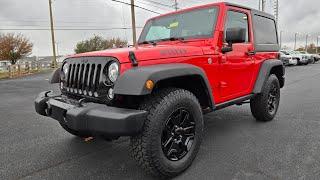 2017 Jeep Wrangler Willys w/ Premium Audio (P7312)