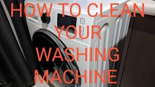WASHING MACHINE DEEP CLEANING//CLEANING MOTIVATION