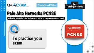 PCNSE Exam, Palo Alto Networks Certified Network Security Engineer (PAN-OS 10.0)