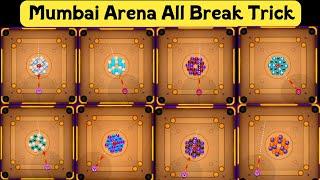 Mumbai Arena Carrom Disc Mode All Break Trick  Carrom Pool Break Trick 